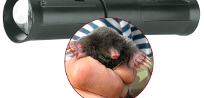 Penggunaan paip kepala mole untuk mengawal tahi lalat di kawasan tersebut