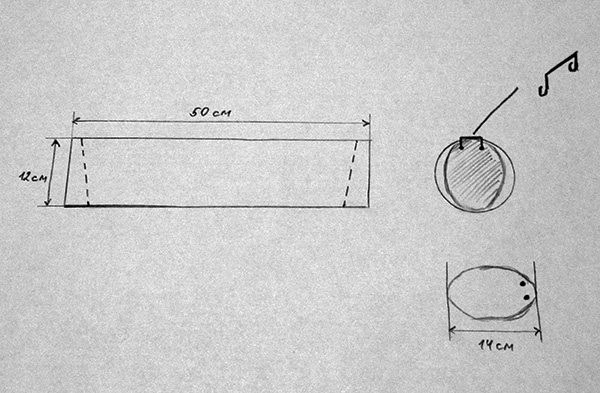 Dessin de Molehead-pipe