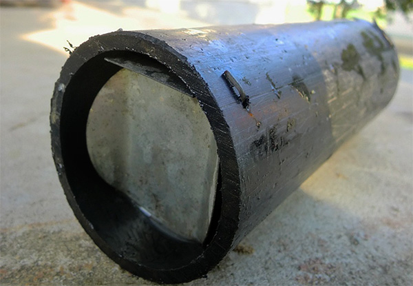 Tube de taupe fait maison