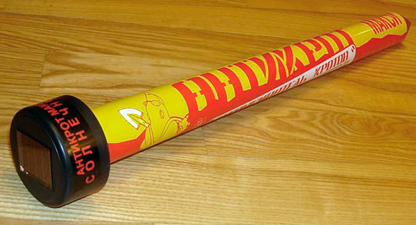 Répulseur Anticrot à énergie solaire