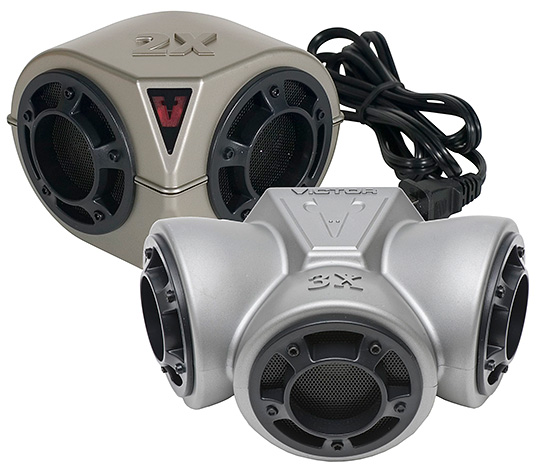 La photo montre des exemples de répulsifs à ultrasons couramment utilisés contre les rongeurs.