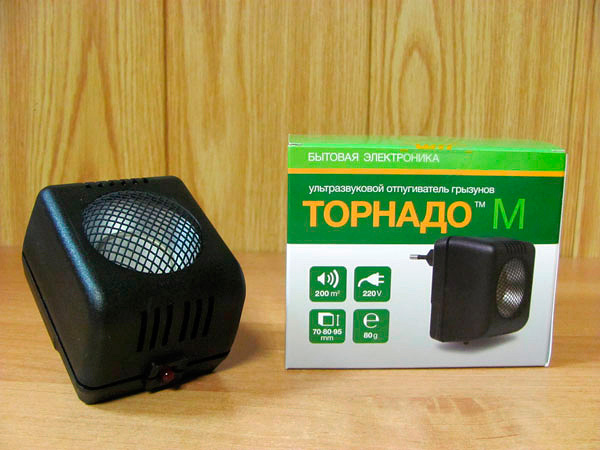 Répulsif à ultrasons Rongeur Tornado M