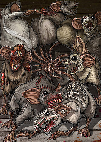 Parlons de quel genre de phénomène on appelle cela le roi des rats ...