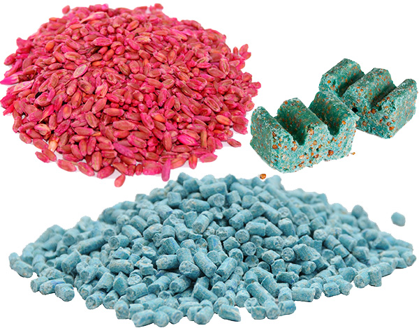 Il existe de nombreux appâts empoisonnés prêts à l'emploi sur le marché moderne du contrôle des rongeurs et il est souvent plus facile de les obtenir que de les faire vous-même.