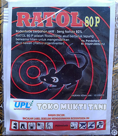 La substance active de Ratol est le diphénac.