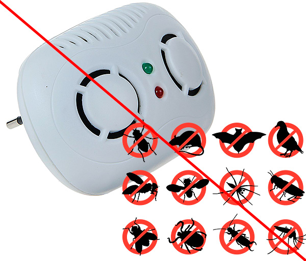 Si le fabricant de l'appareil vous promet que le répulsif vous épargnera non seulement des souris et des rats de la maison, mais également des insectes, il est douteux qu'il soit préférable d'acheter un tel appareil.