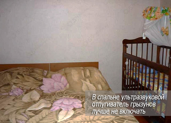 Dans les chambres à coucher, il vaut mieux éviter les répulsifs à ultrasons.