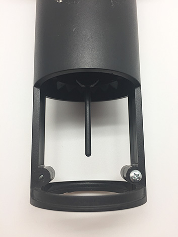 Le capteur de taupe fonctionnera quel que soit le côté de la taupe qui touche le poste de garde.